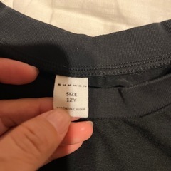 クロップドTシャツ　子供の画像