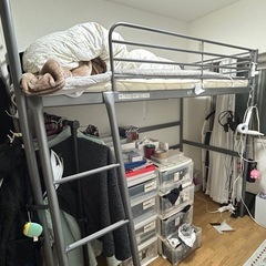 イケヤ　ロフトベッドの画像