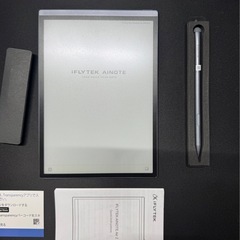 【美品】iFLYTEK  AIボイスレコーダー AINOTE Air2 AINOTE Air2用ケース付きの画像