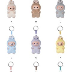 ラブブ The Monsters PIN FOR LOVEシリーズ　ぬいぐるみペンダント (A-M) ミニラブブ の画像