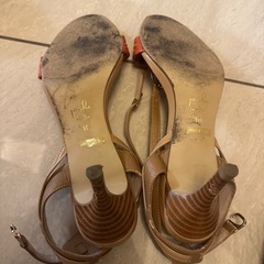 サンダル　ヒール　40サイズの画像