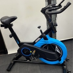 ★中古格安！ハイガー HAIGE HG-YX-5006S スピンバイク エアロバイク  フィットネス黒青の画像