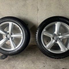 【 Audi Q5 純正19インチアルミ➕スタッドレス】
 の画像