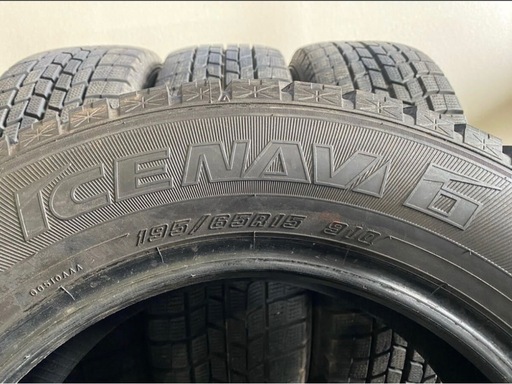 スタッドレス　グッドイヤー GOODYEAR ICENAVI6 195/65R15 91Q 4本 2019年製