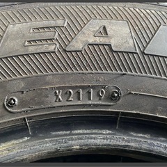 スタッドレス　グッドイヤー GOODYEAR ICENAVI6 195/65R15 91Q 4本 2019年製の画像