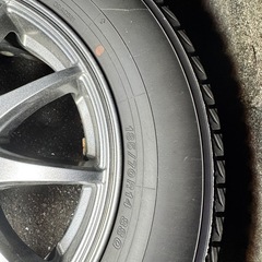 スタッドレス 185/70R14 4本 アルミホイール付き 2023年製の画像