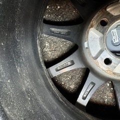 スタッドレス 185/70R14 4本 アルミホイール付き 2023年製の画像