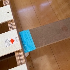 【9日夜まで】ニトリ　クイーンベッドフレームの画像