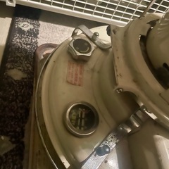 aladdin アラジン　ブルーフレームストーブ　灯油ストーブ　ガスストーブ　石油ストーブ　アンティーク　レトロ　ホワイト　　の画像