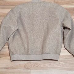 ZARA　メンズ　アウター　ブルゾン　ベージュの画像