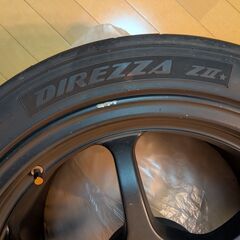 Yokohama Advan R6 114.3 17X9.5 +35 W/ Dunlop Direzzaの画像