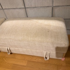ただで譲ります！ダブルソファの画像