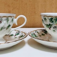 コーヒーカップ＆ソーサー2客の画像