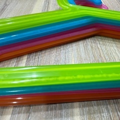 IKEAハンガー 22092 BAGIS 子供用　8本の画像