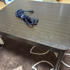 中古！ニトリの正方形コタツの画像