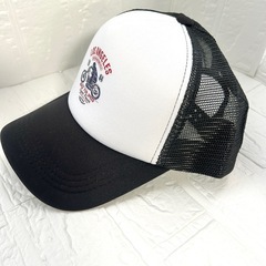 バイク　トラッカーキャップ　アメカジ　ストリート　キャップ  の画像