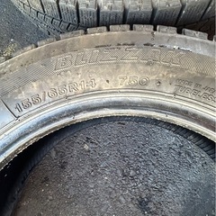 スタッドレスタイヤ　VRX 155/65/R14 の画像