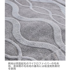 新品 3.５万 morrin モリリン ハイパーメタルウォームIII ふわぽか掛けふとん シングル フランス産羽毛とアルミ蒸着蓄熱シートの画像