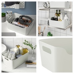 IKEA ウップダテラ　収納ケース　3個セットの画像