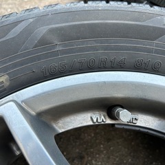 
VWアップ　スタッドレスタイヤの画像