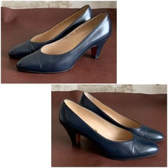 サルバトーレフェラガモ【22.5㎝位】パンプス☆クリーニングお手入れ済6341の画像