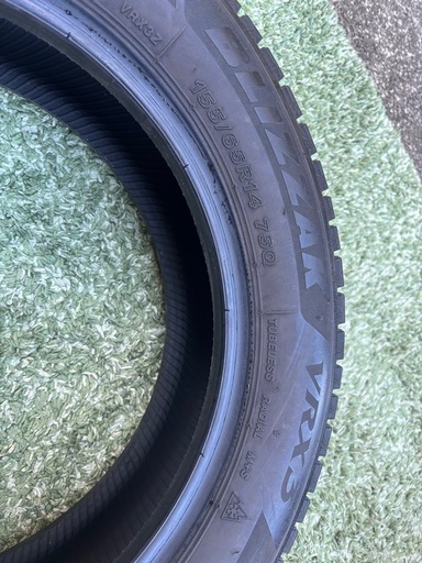 BRIDGESTONE BLIZZAK VRX3 スタッドレスタイヤ 155/65R14