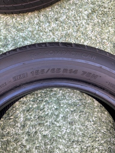 ブリヂストン タイヤ 155/65 R14 75H
