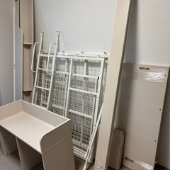 ニトリ　ロフトベッドの画像