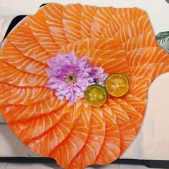 サーモン デザイン ブランケット　2,774円の画像