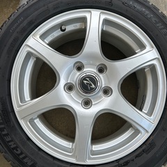 アルミホイールはweds製トレファー16インチの画像