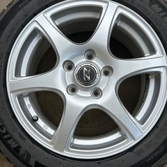 アルミホイールはweds製トレファー16インチの画像