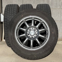 【2024年11月購入】屋内保管★ダンロップ  スタッドレス WM02 185/65R15 （シエンタ等）の画像