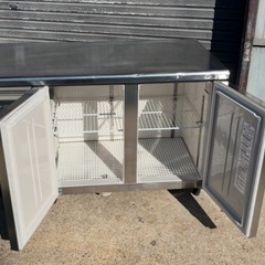 2021年製 ホシザキ 業務用 テーブル形冷蔵庫 コールドテーブル 台下冷蔵庫 RT-120MNCG 243Lの画像