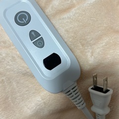 電気掛敷毛布　掛敷兼用　丸洗いOK フランネル仕上げの画像