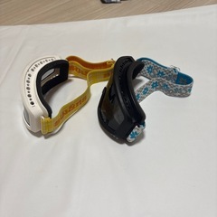 　外遊び　スキー　スノーボード　キッズ　ゴーグル2個　の画像