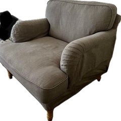 生産終了品/IKEA/2人掛けソファ＆1人掛けソファセット/ストックスンド/STOCK SUND/イケア   の画像