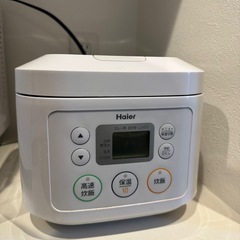 Haier製　炊飯器の画像