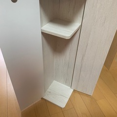 ニトリ トビラ付きトイレキャビネット ホワイトの画像