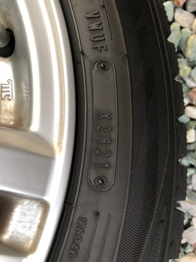 【バリ山】取引中　スタッドレス155/65R13 ダンロップ