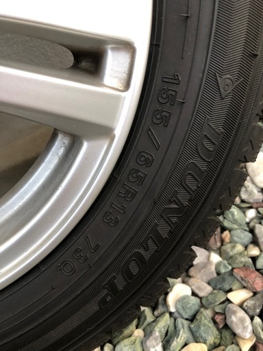 【バリ山】取引中　スタッドレス155/65R13 ダンロップ