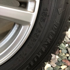 【バリ山】取引中　スタッドレス155/65R13 ダンロップの画像