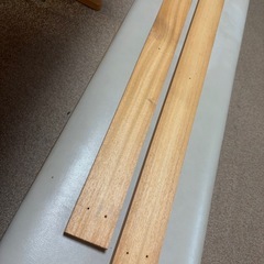木材　2本　長さ81㎝、85㎝の画像
