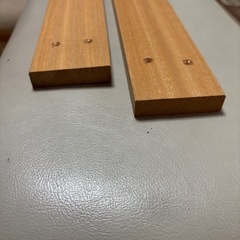 木材　2本　長さ81㎝、85㎝の画像