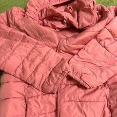 ダウン　ジャンパー　160サイズ　ピンクの画像