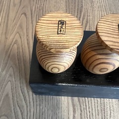 未使用！屋久杉　ぐい呑みの画像