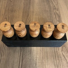 未使用！屋久杉　ぐい呑みの画像