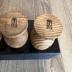 未使用！屋久杉　ぐい呑みの画像