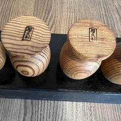 未使用！屋久杉　ぐい呑みの画像