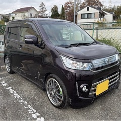 装備盛り沢山　ワゴンRスティングレーターボの画像