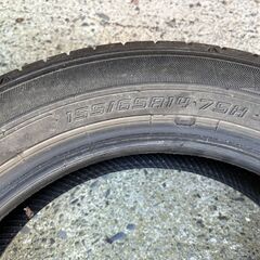 155/65R14 ２本セット　ダンロップ DUNLOP ルマン5＋ LE MANS V＋ファイブ　プラス 夏タイヤの画像